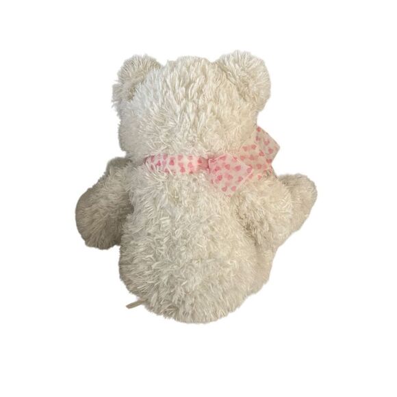 Pink Plush Teddy Bear Stuffed Animal Pastel Kids Anniversary Valentines Day Love - Picture 6 of 10